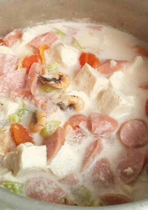 Foto resep Lodeh tahu sederhana