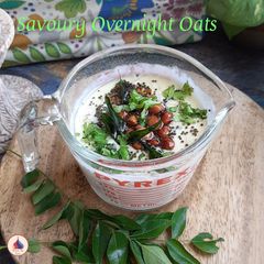 Savoury Overnight Oats A picture of Savoury Overnight Oats.