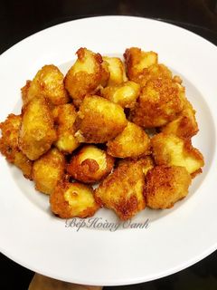 Hình của món Ức Gà Tẩm Bột Chiên Giòn.