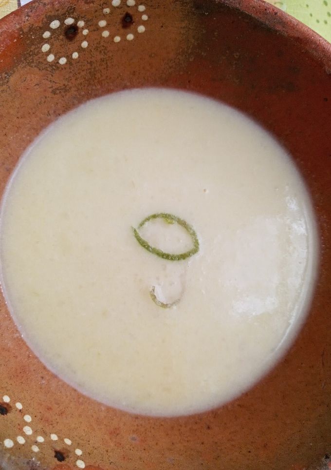 Una foto de Crema de puerro 🌿🍵
