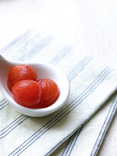 冰釀梅子聖女蕃茄 的食譜成品照片