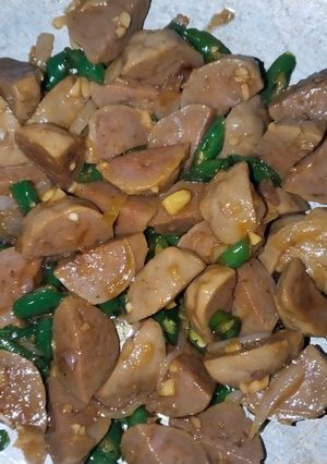 Foto resep (#13)📌Tumis bakso cabe ijo