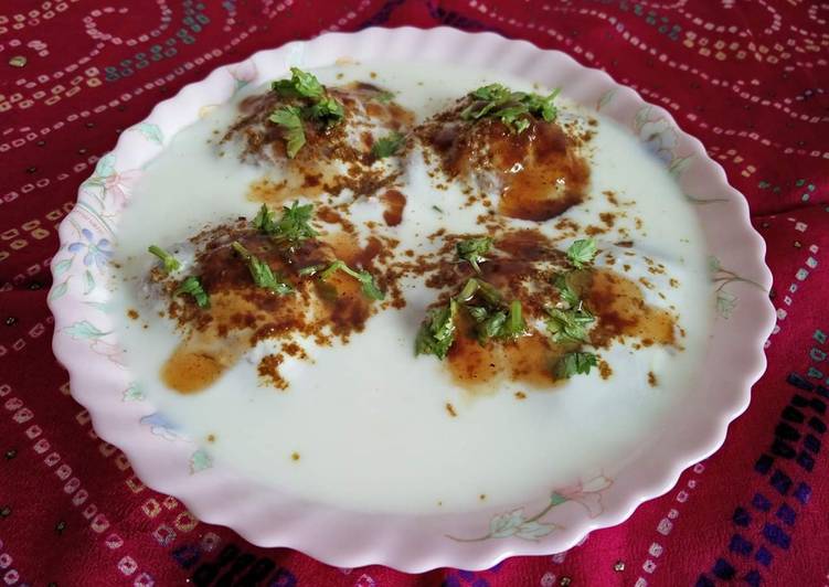 Recipe of Super Quick Homemade Falahari Dahi Bhalle