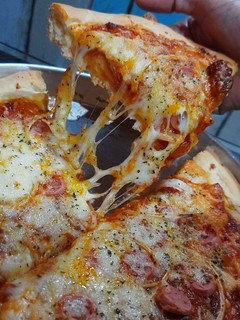 Foto resep Pizza sosis bolognese cheese