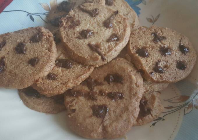 Nutella shortbread cookies😊