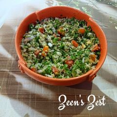A picture of Quinoa Tabbouleh.