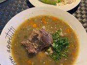 Una foto de sopa honduras