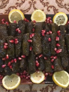 صورة لوصفة اليالنجي او ورق عنب بالزيت