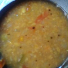 A picture of Vegetable Sambar.