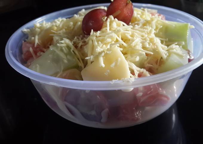 Resep Salad Buah Yoghurt oleh Nova Ratu - Cookpad