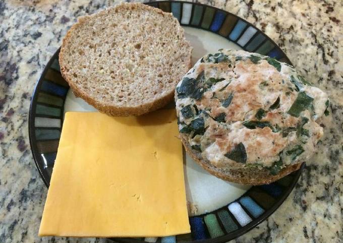 Steps to Make Ultimate Spinach Cilantro Turkey Burgers