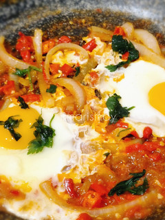 Foto resep 470. Shakshuka | Chakchouk | North African Pouch Eggs