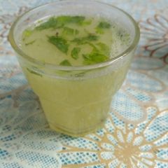 A picture of Sweet lime mojito.