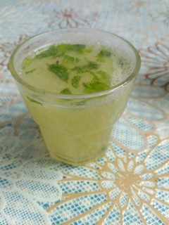 A picture of Sweet lime mojito.