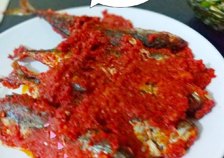 Balado ikan kembung