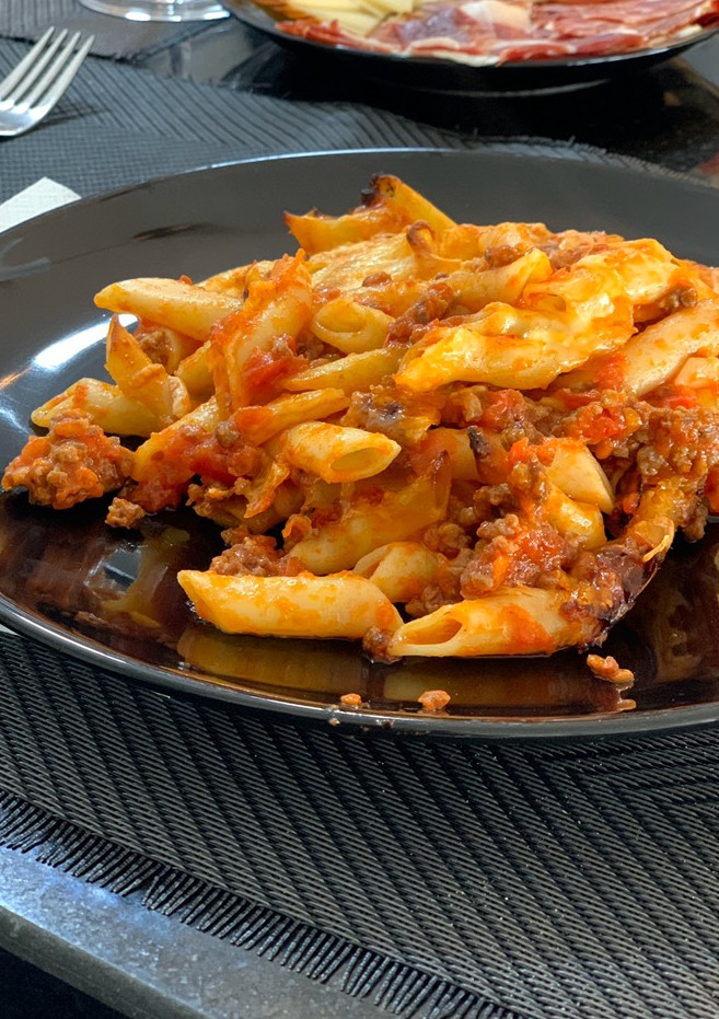 Una foto de Macarrones al horno