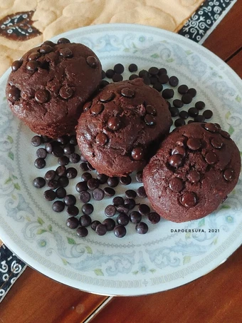 Cara Mudah Menyiapkan Resep  Muffin Pisang Coklat yang Bisa Manjain Lidah, Enak Banget