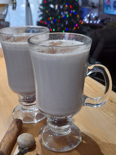 Una foto de Chocolate Caliente Navideño Express