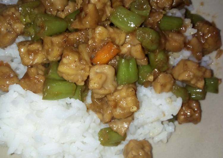 Bagaimana Membuat Tumis Buncis Tempe, Lezat Sekali