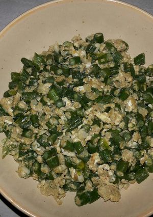 Foto resep Tumis kacang panjang telur