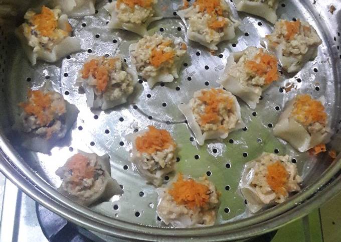 Resep Siomay vegetarian tahu jamur hioko oleh Maitri 