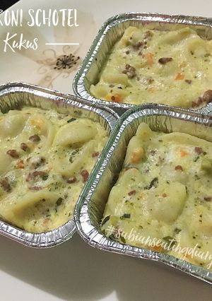 Foto resep Mpasi 9m+ 4 bintang Macaroni schotel kukus