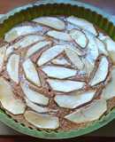 Tarta de manzana sin gluten, sin lactosa, sin azúcar
