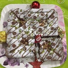 A picture of Ragi oats dryfruits cake.