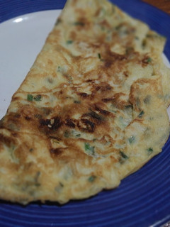 Una foto de Tortilla con queso crema casero