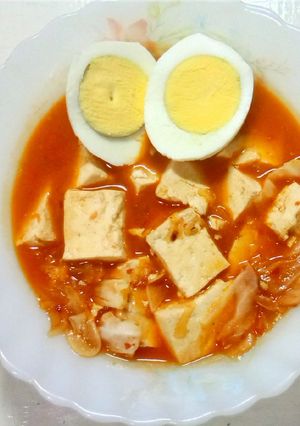 Foto resep Sundubu-Jjigae aka Spicy Tofu Stew