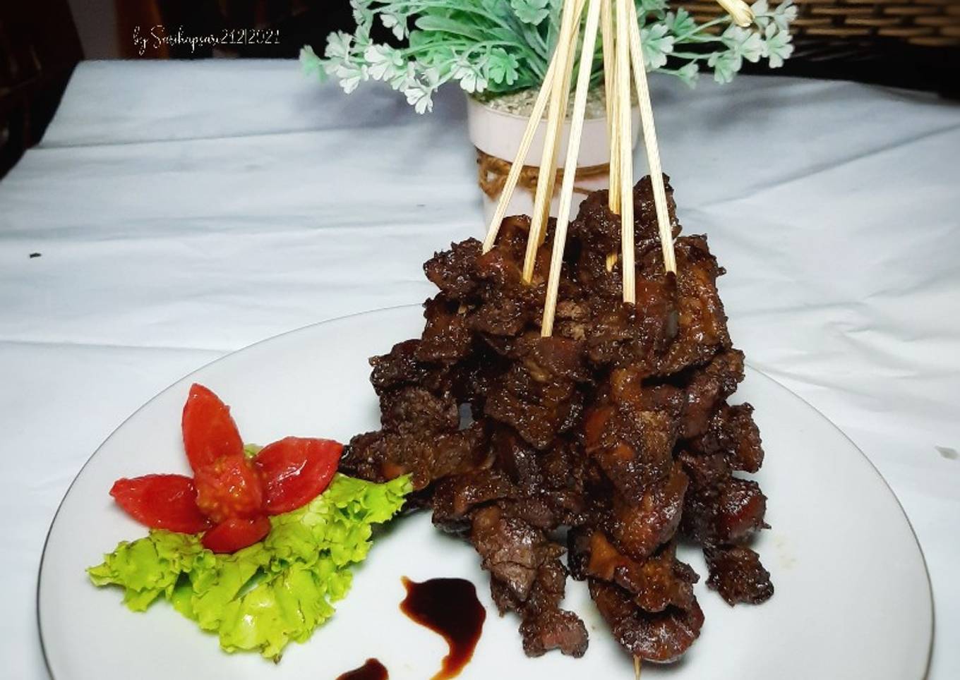 SATE ATI AMPELA ala ANGKRINGAN