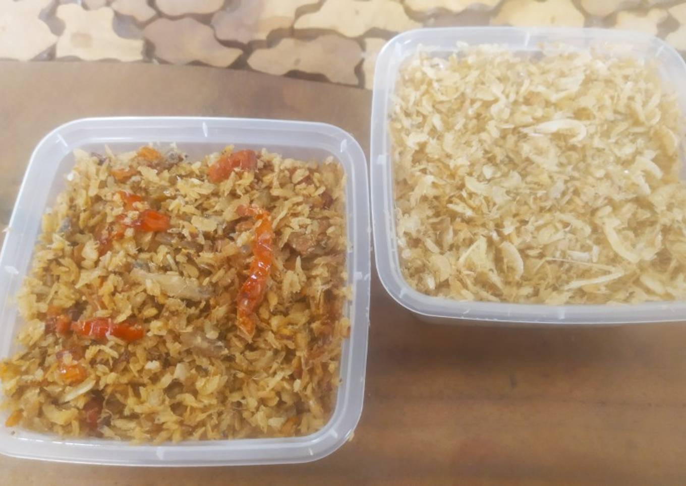 Sambel kering udang rebon