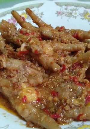 Foto resep Ceker ayam bumbu mercon... 🌶🌶