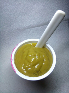 A picture of Avocado Banana and Watermelon smoothie.