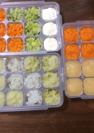 Hình của món Chia sẻ kinh nghiệm nấu ăn dặm kiểu Nhật.