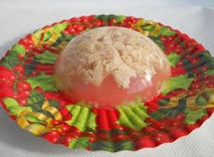 Una foto de Piftie (gelatina salada)