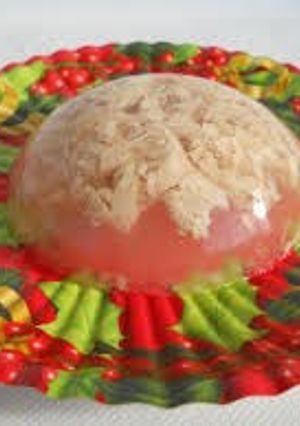 Una foto de Piftie (gelatina salada)
