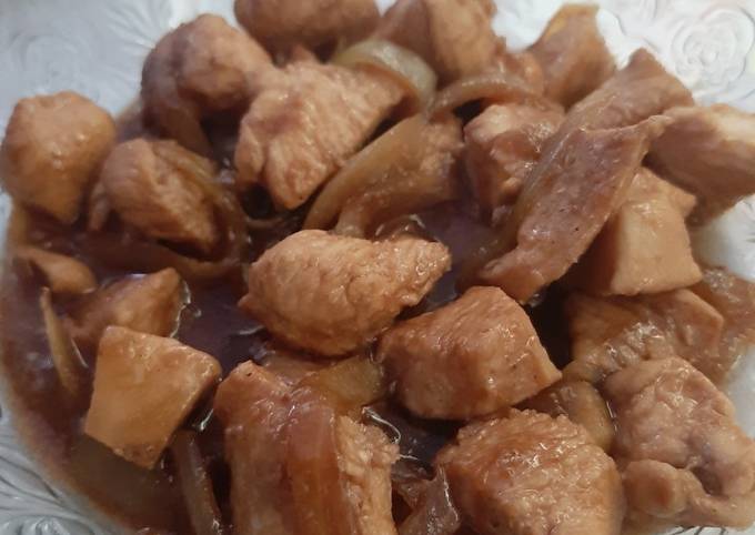 Ayam teriyaki simple