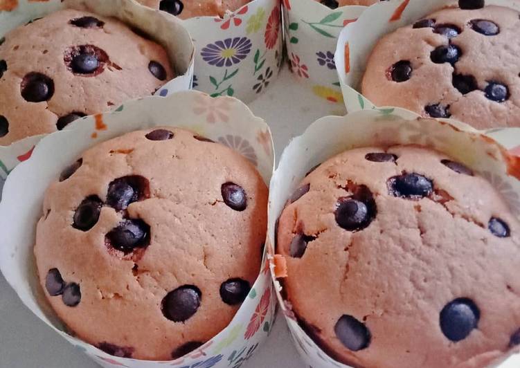 Langkah Mudah untuk Membuat Banana Choco Muffin Anti Gagal