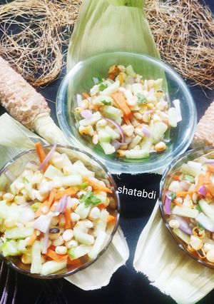 ভুট্টা চাট(bhutta chaat recipe in Bengali) রেসিপির প্রধান ছবি