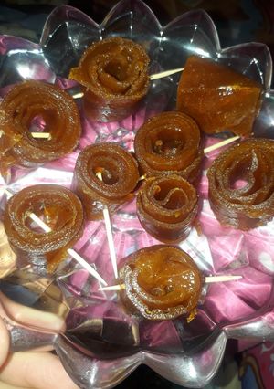 عکسی از دستور لواشک آلو