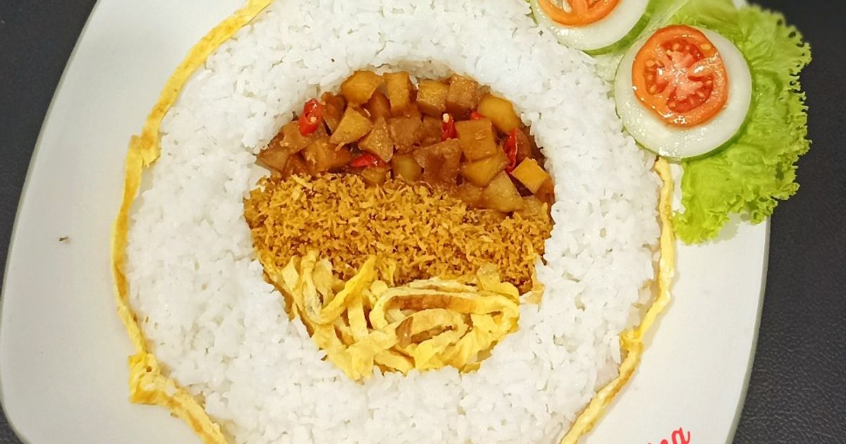 Massa Rames Resep Nasi Rames oleh Ibu Tina - Cookpad