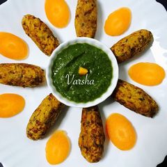 A picture of Carrot fritters.