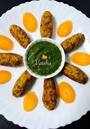 A picture of Carrot fritters.