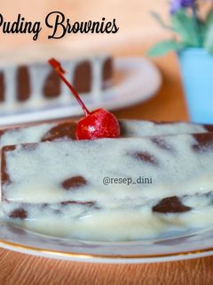 Foto resep 018.Puding Brownies