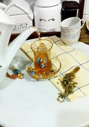 عکسی از دستور دمنوش آویشن و چای کوهی