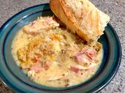 A picture of chicken cordon bleu