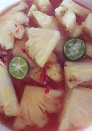 Foto resep Asinan nanas seger 🍍