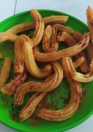 Foto resep Churros sat set | ide jajanan cepat dan hemat