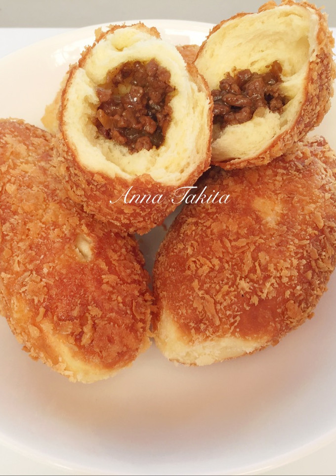 Foto resep Roti Goreng Isi Daging